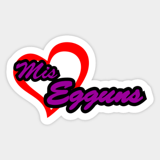 Corazón Egguns Sticker
